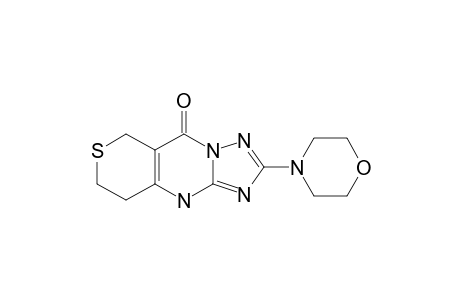 8,9-DIHYDRO-2-MORPHOLINO-6H,10H-THIOPYRANO-[4,3-D]-1,2,4-TRIAZOLO-[1,5-A]-PYRIMIDIN-5-ONE