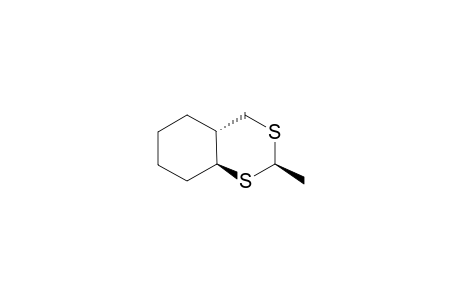 (2T,4AR,8AT)-2-METHYL-HEXAHYDRO-1,3-BENZODITHIINE