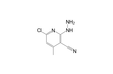 6-Chloro-2-hydrazino-4-methyl-nicotinonitrile