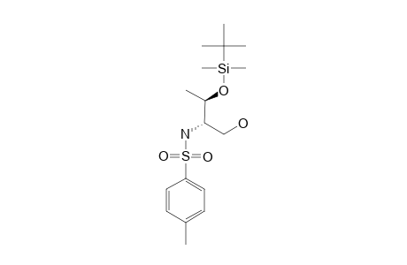 (2S,3R)-3-TERT.-BUTYLDIMETHYLSILYLOXY-2-[N-(4-METHYLPHENYLSULFONYL)-AMINO]-BUTAN-1-OL