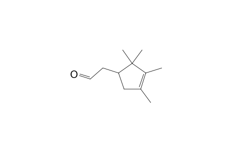 2-((2,2,3,4-TETRA-METHYL-CYCLO-PENT-3-ENYL)-ETHANAL;HOMO-CAMPHOLEN-ALDEHYD