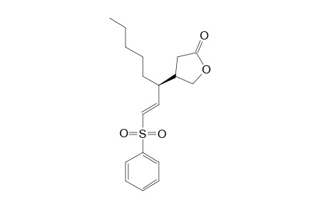 (1'S*,2'E,3R*)-3-[3'-(PHENYLSULFONYL)-1'-PENTYL-PROP-2'-ENYL]-BUTAN-4-OLIDE