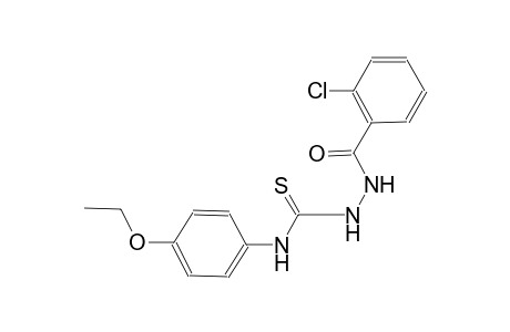 2-(2-chlorobenzoyl)-N-(4-ethoxyphenyl)hydrazinecarbothioamide