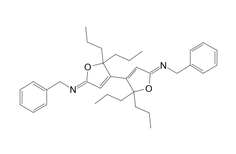 (Z)-2,2'-Bis(benzlimino)-5,5,5',5'-tetra(n-propyl)-2,5,2',5'-tetrahydro[4,4']bifuranyl