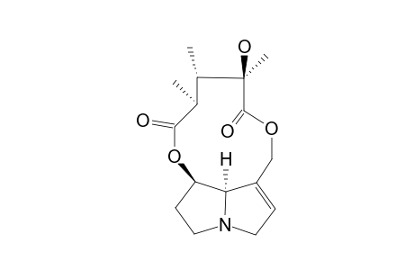 CROTALESCHENINE;(7-BETA,8-ALPHA-H,12-ALPHA,13-ALPHA,14-ALPHA)-12-BETA-HYDROXY-1,2-DIDEHYDROCROTALANE-11,15-DIONE