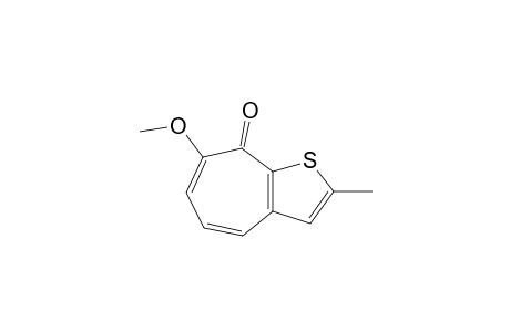 7-METHOXY-2-METHYL-(8H)-CYCLOHEPTA-[B]-THIOPHEN-8-ONE