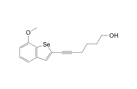 6-(7-Methoxybenzo[b]selenophen-2-yl)hex-5-yn-1-ol