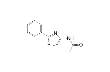 2-Phenyl-4-acetoamidothiazole