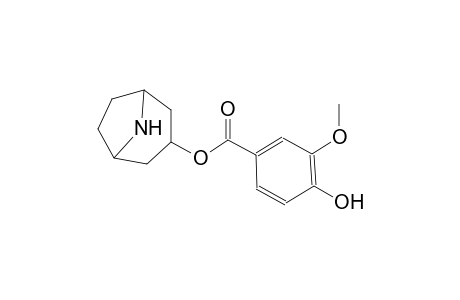 8-Azabicyclo[3.2.1]oct-3-yl 4-hydroxy-3-methoxybenzoate