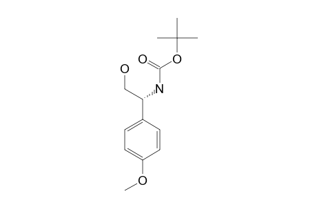 (1S)-N-(TERT.-BUTOXYCARBONYL)-1-(4-METHOXYPHENYL)-2-HYDROXY-ETHYLAMINE