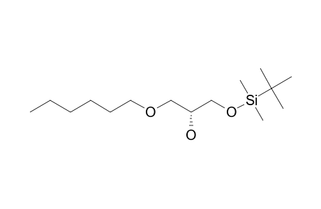 1-O-(TERT.-BUTYLDIMETHYLSILYL)-3-O-HEXYL-SN-GLYCEROL