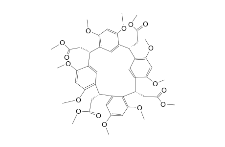 C-(CARBOMETHOXYMETHYL)-CALIX-[4]-RESORCINARENE,FLATTENED-CONE-ISOMER