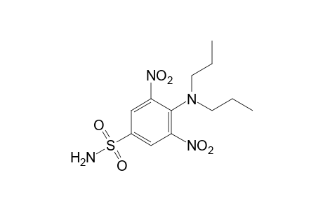 4-(dipropylamino)-3,5-dinitrobenzenesulfamide