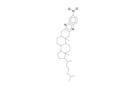 Cholest-2-eno[2,3-b]quinoxaline, 6'-nitro-