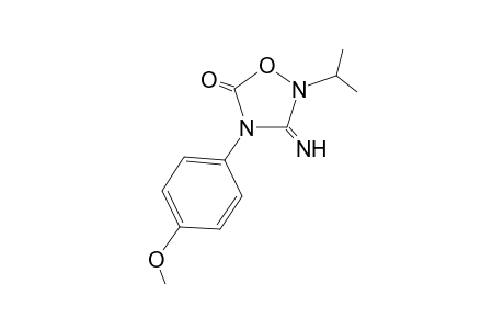 2-Isopropyl-4-(2'-methoxyphenyl)-3-imino-1,2,4-oxadiazolidin-5-one