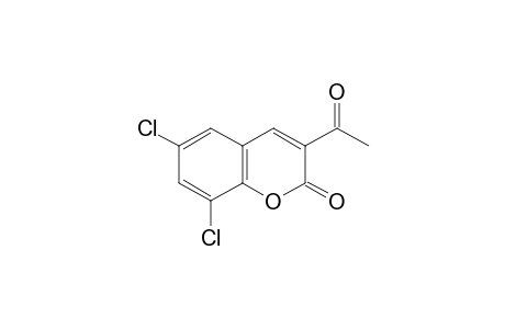 3-acetyl-6,8-dichlorocoumarin