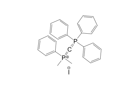 DIMETHYLPHENYL-(TRIPHENYLPHOSPHORANYLIDENMETHYLEN)-PHOSPHORANE-METHIODIDE