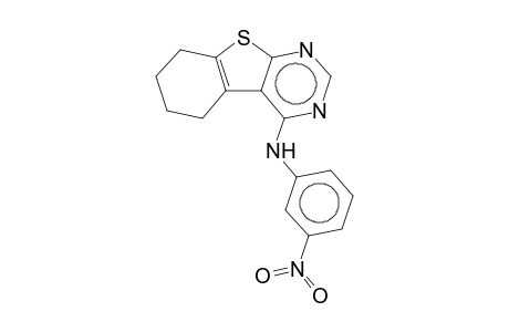 N-(3-Nitrophenyl)-5,6,7,8-tetrahydro[1]benzothieno[2,3-d]pyrimidin-4-amine