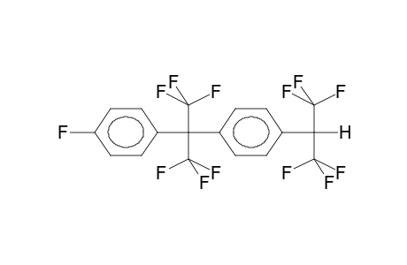 1,1,1,3,3,3-HEXAFLUORO-2-(4-FLUOROPHENYL)-2-[4-(ALPHA-HYDROHEXAFLUOROISOPROPYL)PHENYL]PROPANE