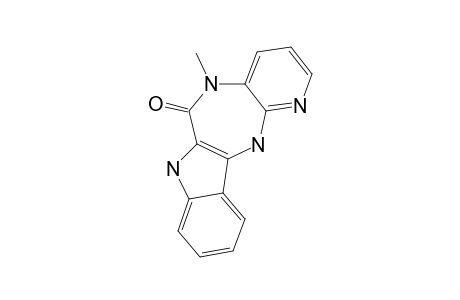 5,6-DIHYDRO-5-METHYL-PYRIDO-[3',2'-2,3]-1,4-DIAZEPINO-[5,6-B]-INDOL-6(12H)-ONE