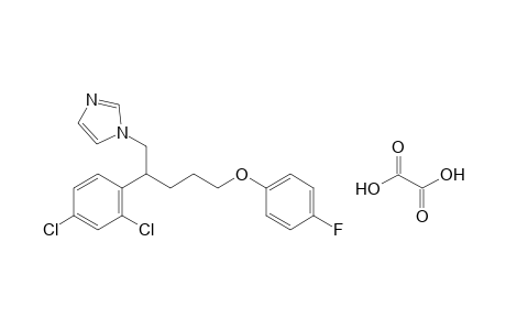 1-[2-(2,4-dichlorophenyl)-5-(p-fluorophenoxy)pentyl]imidazole, oxalae(1:1)