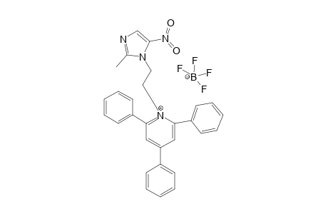 1-[2-(2-METHYL-5-NITRO-IMIDAZOL-1-YL)-ETHYL]-2,4,6-TRIPHENYL-PYRIDINIUM-TETRAFLUOROBORATE