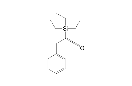 3-PHENYL-2-TRIETHYLSILYLPROPEN-1-ONE