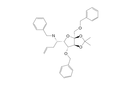 (6S)-6-C-ALLYL-1,4-DI-O-BENZYL-6-BENZYLAMINO-6-DEOXY-2,3-O-ISOPROPYLIDENE-ALPHA-L-SORBOFURANOSIDE