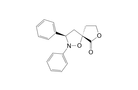 (3S*,3'R*)-SPIRO-[TETRAHYDROFURAN-2-ONE-3,5'-(2',3'-DIPHENYL)-TETRAHYDROISOXAZOLE]