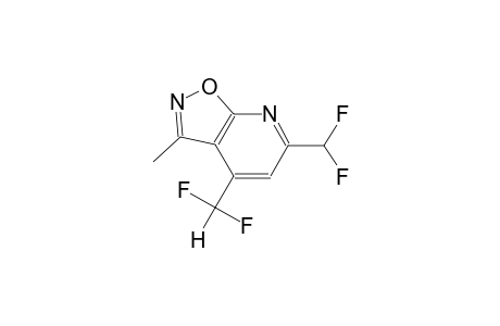 isoxazolo[5,4-b]pyridine, 4,6-bis(difluoromethyl)-3-methyl-