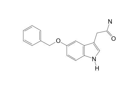 5-(BENZYLOXY)INDOLE-3-ACETAMIDE