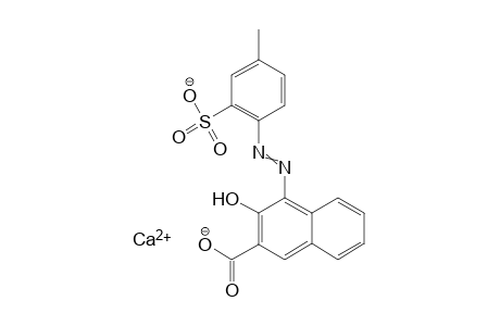 2-Naphthalenecarboxylic acid, 3-hydroxy-4-[(4-methyl-2-sulfophenyl)azo]-, calcium salt (1:1)