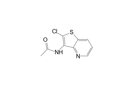 N-(2-chloranylthieno[3,2-b]pyridin-3-yl)ethanamide