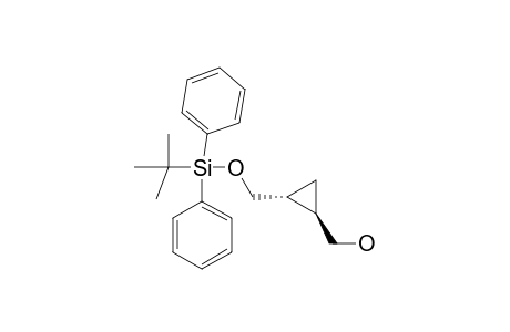 (1R,2R)-2-(TERT.-BUTYLDIPHENYLSILYLOXY)-METHYL-1-HYDROXYMETHYL-CYCLOPROPANE