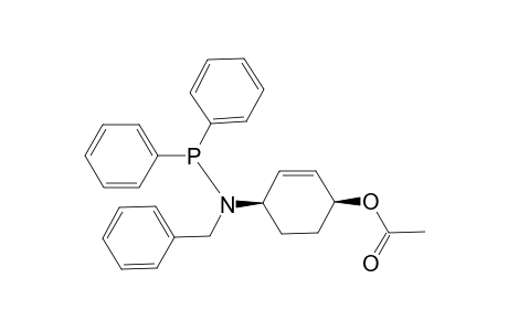 (Z)-1-Acetoxy-4-[benzyl(diphenylphosphinous)amidyl]cyclohex-2-ene