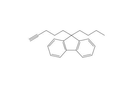 9-butyl-9-(4-pentynyl)fluorene