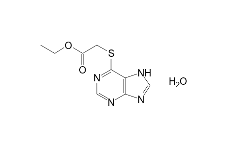 [(6-purinyl)thio]acetic acid, ethyl ester, hydrate