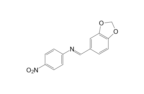 p-nitro-N-piperonylideneaniline