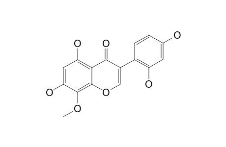 5,7,2',4'-TETRAHYDROXY-8-METHOXY-ISOFLAVONE