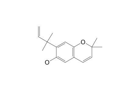 2,2-DIMETHYL-7-(1,1-DIMETHYLPROP-2-ENYL)-2-H-CHROMEN-6-OL