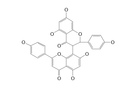 BIS-3-(4',5,7-TRIHYDROXY-FLAVANONE)-8-(4',5,7-TRIHYDROXY-FLAVONE)