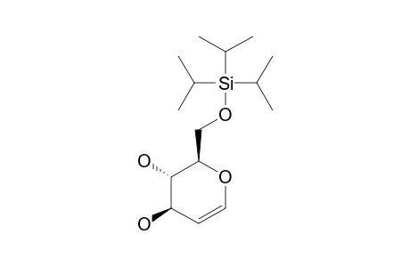 6-O-(Triisopropylsilyl)-D-glucal