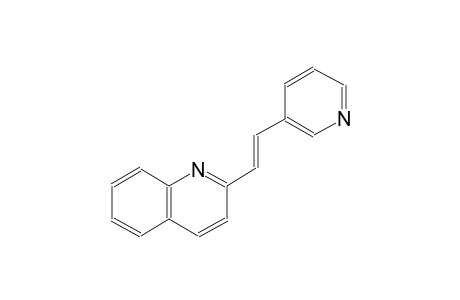 2-[(E)-2-(3-pyridinyl)ethenyl]quinoline