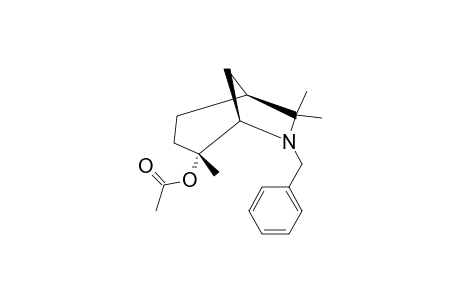 (1R,2R,4R)-N-BENZYL-2,8-AZACINEOLE-1-ACETATE;(1R,4R,5R)-6-BENZYL-4,7,7-TRIMETHYL-6-AZABICYCLO-[3.2.1]-OCT-4-YL-ACETATE