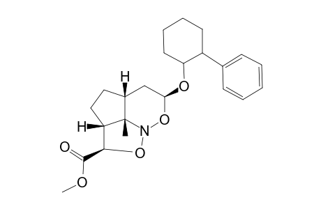 #14-BETA';(2R,2AR,4AR,6R,7AR,7BS)-6-[(1R,2S)-(2-PHENYLCYCLOHEXYL)-OXY]-OCTAHYDRO-7B-METHYL-1,7-DIOXA-7A-AZACYCLOPENT-[CD]-INDANE-2-CARBOXYLIC-ACID-METHYLESTER