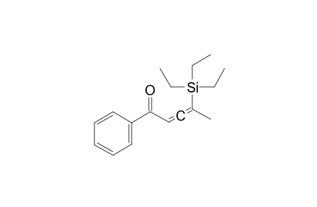 1-PHENY-4-TRIETHYLSILYLPENTA-2,3-DIEN-1-ONE