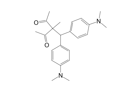 3-METHYL-3-(BIS-(4-DIMETHYLAMINOPHENYL)-METHYL)-PENTA-2,4-DIONE