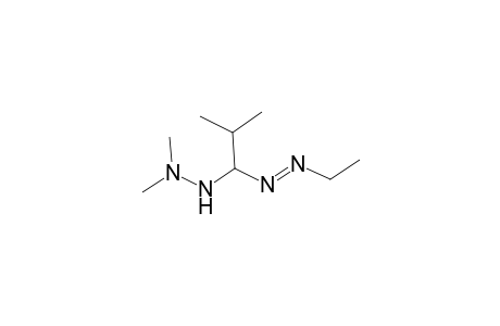 Diazene, [1-(2,2-dimethylhydrazino)-2-methylpropyl]ethyl-