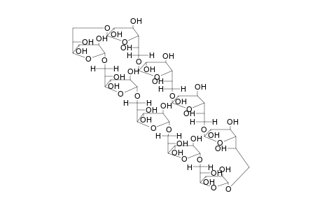 BETA-D-GALACTOFURANOSE, CYCLIC NONAMER