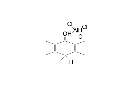 1,2,3,5,6-PENTAMETHYL-2,5-CYCLOHEXADIEN-4-ONE-ALUMINIUM TRICHLORIDECOMPLEX